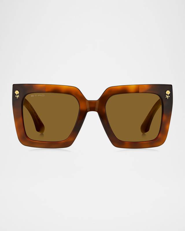 Square Acetate Sunglasses